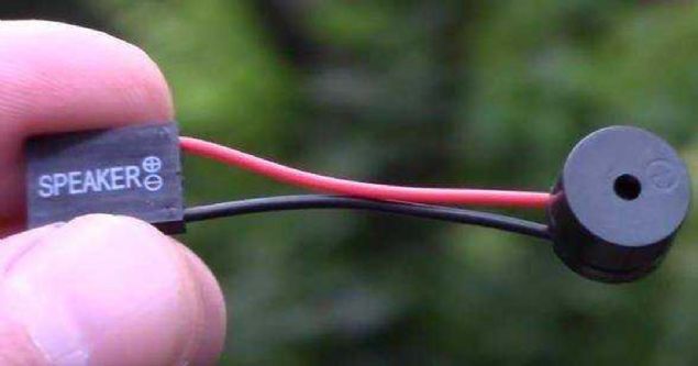 imdi de bize alarm sesi verecek minik bir aygt buluyoruz.   