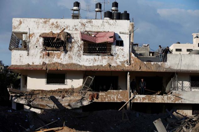 Gn aarnca ise srail saldrlarnn boyutu ortaya kt. 