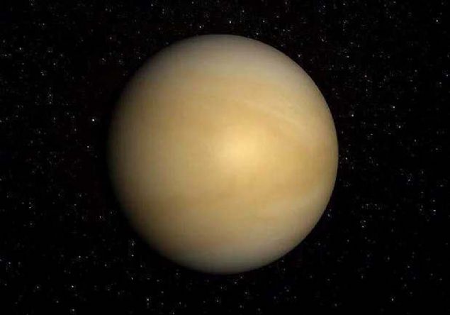 Vens kendi ekseninde geriye doru dnmektedir.  