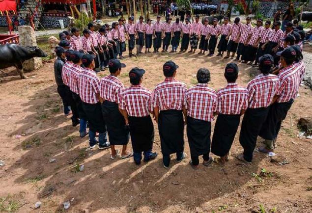 Troja kabilesi yeleri, len kiinin mumyasn yanlarna alp ona yemek yediriyor, bakm yapyor ve giydiriyorlar. Milattan sonra 9. yzyldan beri byle devam eden bu ilgin gelenee sahip Trojan halknn says 1 milyondan fazla ve her biri lmden sonra ruhun lmediine inanyor. 