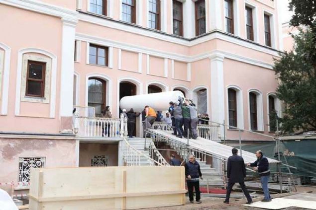 Sarayn yaklak yzde 10luk blmn ziyareti grememi oluyor. Sarayn sanat tarihi ve mimari asndan en nadide eleri u an grlemiyor. Bu restorasyon almas sarayn dier blmlerinde de devam edecek. 