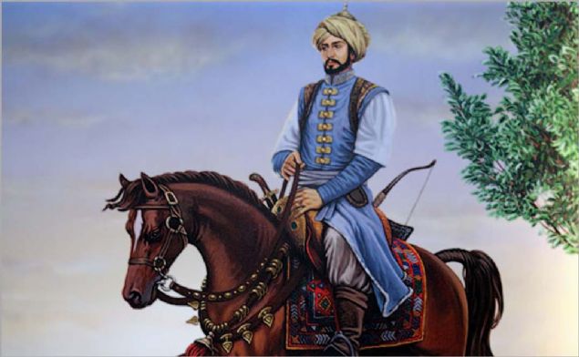 lm zerine iki adam ile Caber Kalesi'nin eteklerine gmlm ve oyma devralan olu Osman Gazinin babas Erturul Gazi eliimde Anadolu'ya doru yoluna devam etmitir.         