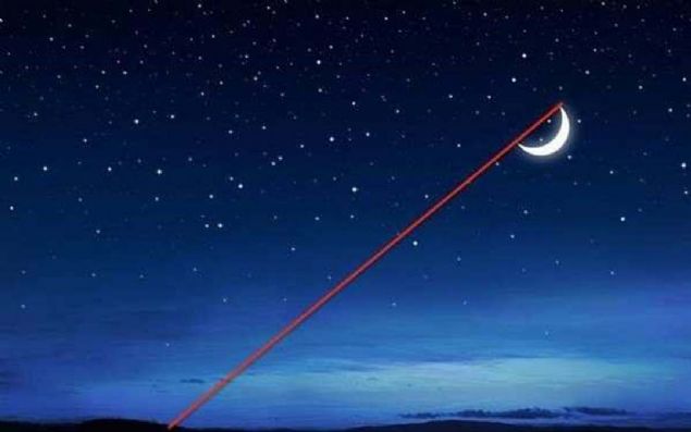 Hilalin iki ucunu hayali bir izgiyle birletirip uzatrsak Dnya'ya dedii yer Kuzey'i gsterirmi.        