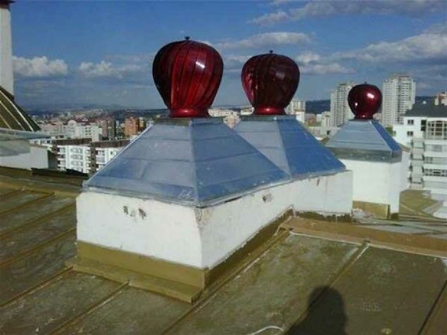 Rzgar enerjisi ile alan bu aspiratrler, oluan kokular dar atmaya yaryorlar.                    