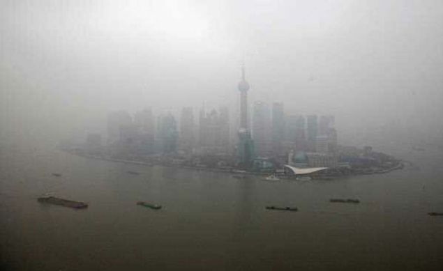 in'deki hava kirlilii uzaydan grlmektedir. in Seddi, uzaydan grlemez.                           