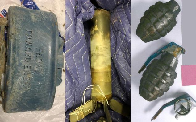 Yakalananlar arasnda 19 Kasmda bir yolcunun el bagajnda  adet sis bombas, 27 Kasm 2018de bir yolcunun bagajnda tesirsiz bir el bombas da tespit edildi.   