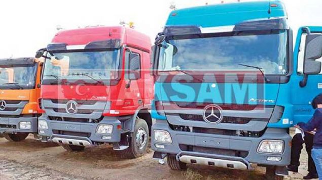 Uruguay'da lojistik ii yapan Aydn'n TIR Garaj da tespit edildi. Buradaki 8 TIR'dan oluan bir filoya el konuldu. 