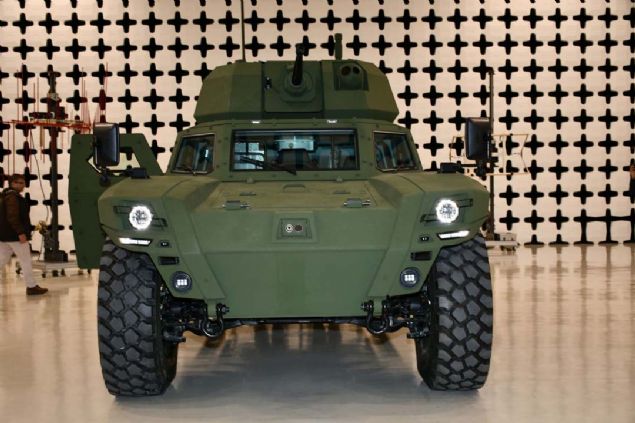 Akrep II, Trkiye'nin ilk elektrikli zrhl arac olarak IDEF'19'da sergilenecek. 