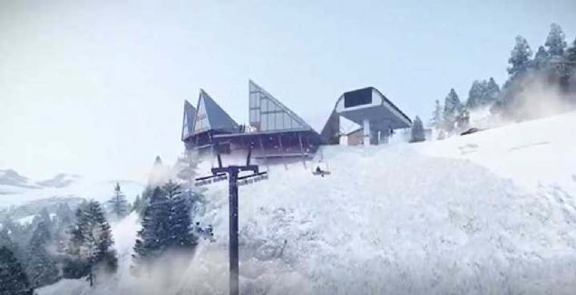 Yaklak 2 milyon liraya mal olacak, 1500 metrelik telesiyejle misafirlerin arlanaca kayak merkezi, mahallenin yaps itibaryla tarihi doku iinde kurulan tek kayak merkezi zelliine sahip olacak. 