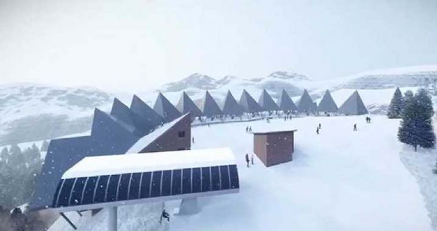 'KENTE YAKIN OLMASI AVANTAJ'  <br><br>  Milli kayak ve antrenr Ertrk Yakut ise arazinin kayaa elverili olduunu belirterek, vadide bulunduu iin rzgar ve sisin etkisinin ok fazla grlmeyeceine dikkat ekti. Yaplmas n grlen kayak merkezinin kent merkezine yakn olmasnn byk avantajlar getireceini vurgulayan Yakut, unlar syledi: 