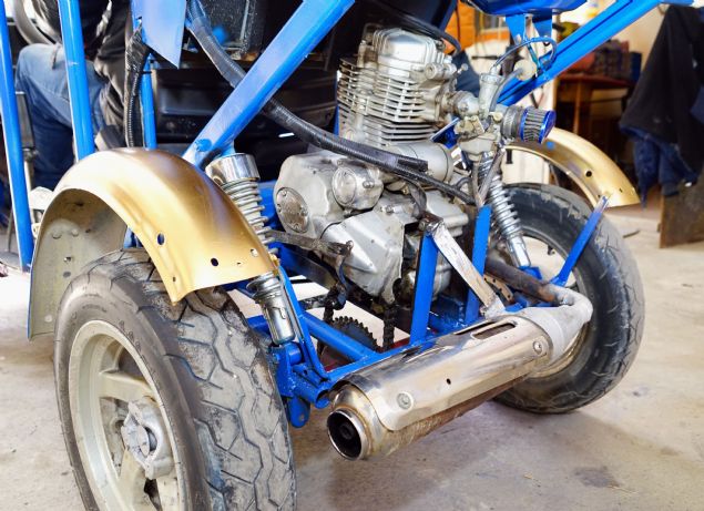 Toplad hurdalardan kendi 'Afilli' aracn yapt 