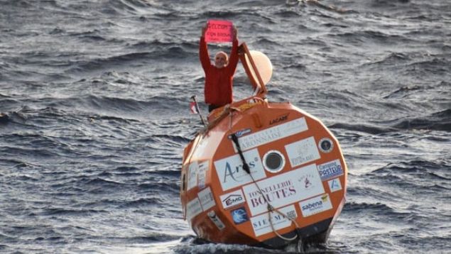 Ajans�n yay�nlad��� Savin�in mesaj�nda, �122 g�n 9 saat s�ren yolculuktan sonra, Karayip Denizi�nde bulundu�umu i�aret eden meridyeni ge�mi� oldum. Okyanus yolculu�um tamamland�. Herkese te�ekk�r ederim� ifadelerine yer verildi.     