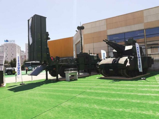 ASELSAN tarafndan milli imknlarla gelitirilen Hisar ve Korkut hava savunma sistemleri 