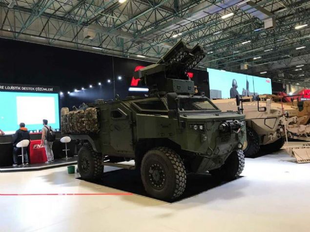 FNSS Pars   <br><br>  FNSS Pars taktik tekerlekli zrhl sava arac STA Omtas ve Kornet Anti Tank fzelerini kullanabiliyor.     