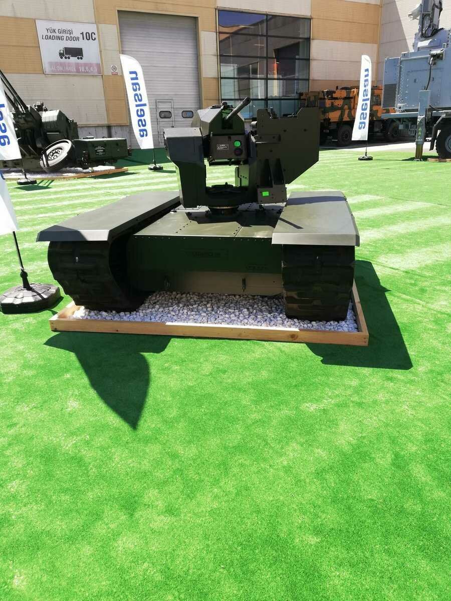 Katmerciler tarafnan delitirilen UKAP KA (insansz kara arac)  