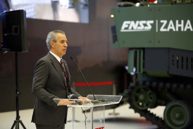 FNSS st yneticisi Nail Kurt, 14. Uluslararas Savunma Sanayii Fuar'nda (IDEF 2019) bulunan FNSS standnda gerekletirilen lansmanda ZAHA gibi aralar az sayda lkenin retebildiini syledi. 