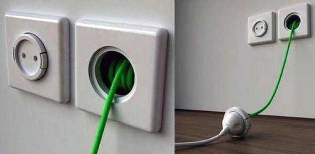 Yaratc bir zm daha...   <br>>br>  Uzayan priz!  