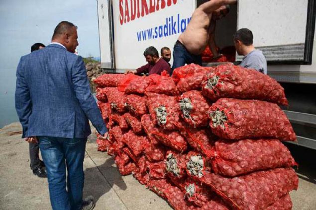 Yurt dna gnderilen salyangozun kilogram 3 liradan sata sunulduu belirtildi. 