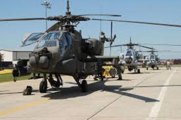 APACHE<br>    30 mm M230 Gun top 1,200 mermi <br>  Hydra roket <br>  4 adet Stinger <br>  16 adet Hellfire <br>  2 adet Sidewindir <br>  (star.com.tr)   