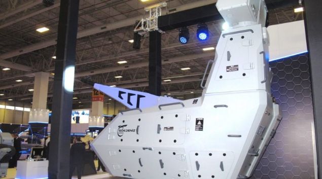 Sistem, yine ASELSAN tarafndan gelitirilmi olan 35 milimetre parac tesirli mhimmat kullanacak  