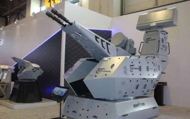 Gkdeniz hedef tespitinin ardndan hedefini otomatik olarak ate altna alabiliyor  