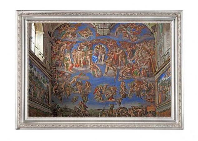 Roma'nn en nemli sanatsal hac yeri olan Sistina apeli, Papa IV. Sixtus iin, 1477 ile 1481 yllar arasnda yaptrlmtr.   <br><br>  IV. Sixtus apeli boyamas iin aralarnda Botticelli'nin de olduu ve o gnn en byk sanatlarn grevlendirmitir. Balangta tavan altn yaldzlarla sslenerek maviye boyanm ve duvarlara Musa ile sa'nn hayatndan sahneler izilmitir.   <br><br>  Sixtus'un yeeni, Papa II. Julius 1508'den 1512 yllar arasndaki mavi-altn rengindeki tavan deitirmesi iin Michelangelo'yu tutmutur.              