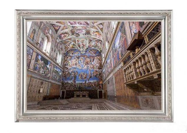 Ziyaretiler iin tasarlanm bu sahneler gnah ile ilahi ncelikler ile ilgili nemli prensipleri konu alr. Tavanda yer alan en nl sahnelerden biri Adem'in Yaratl Sahnesi'dir (The Creation of Adam).  