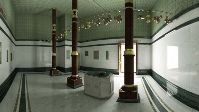 Allah'n evi anlamna gelen 'Beytullah' olarak da anlan Kbe, Kur'an- Kerim'de geen ifadelerle 'Alemlere bereket ve hidayet kayna olarak insanlar iin kurulan ilk ev'dir.  <br><br>  Peki ounlukla dardan grlen ve slm ncesi dnemde iin putlarn bulunduu bilinen Kbe'nin iinde bugn ne var?   