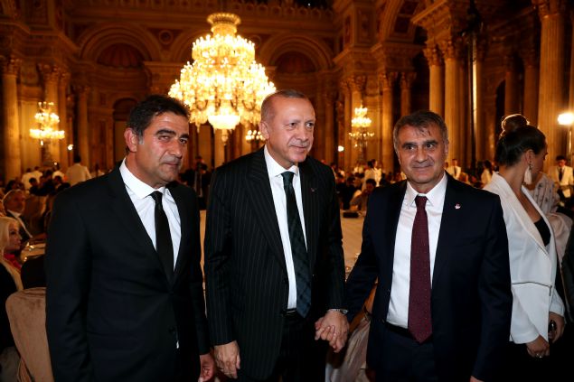 Programa teknik direktrler enol Gne ve nal Karaman da katld.       