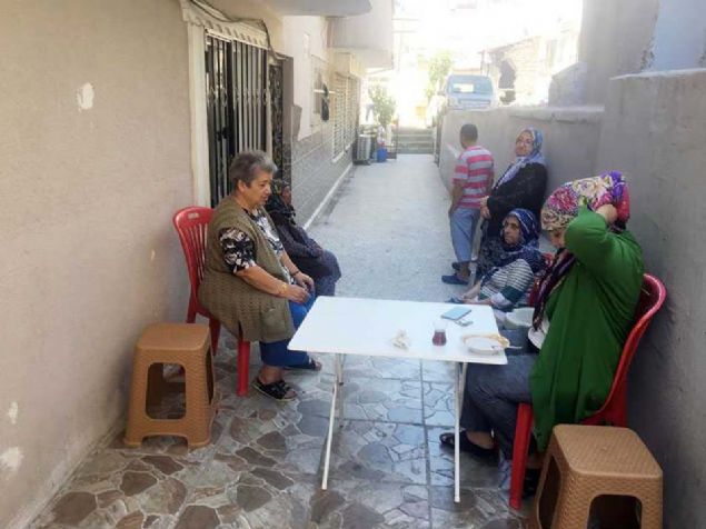 Byk korku yaayan ev sahipleri durumu itfaiye ekiplerine haber verdi. Eve gelen itfaiye ekipleri ylan kurtarma aparat ile kanepenin altnda bulunan ylan yakalad. Pet ie iine konulan yavru ylan evden karld. 