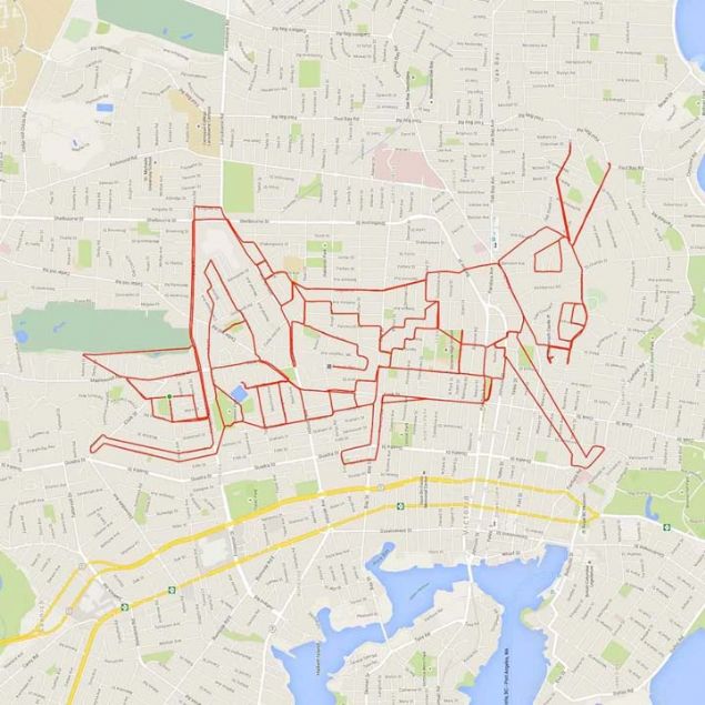 Bisiklet tutkusunu sanat tutusuyla birle�tiren Lund, �al��malar�n� Instagram hesab�ndan yay�nl�yor.  