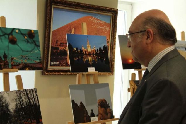 Trkiye'nin Moskova Bykelisi Mehmet Samsar, serginin al treninde.   