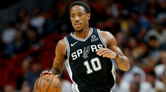                                                                 DEMAR DEROZAN - BASKETBOL  <br><br>  32.8 MLYON DOLAR                                                            