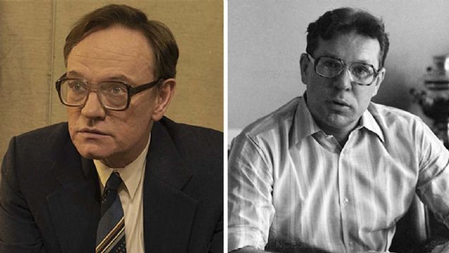 1. Valery Legasov rolndeki Jared Harris / Bilim insan  <br><br>  Valery Legasov, Kurchatov Atom Enerjisi Enstits'nn mdr yardmcsyd ve ernobil'deki kazay aratrmaktan sorumlu ekibin bir parasyd.  <br><br>  Birok kiinin aksine Legasov gerekler hakknda drst olmak iin mcadele etti. Tehditlere maruz kald.   <br><br>  Bu durum onu derinden etkiledi ve soruturma sonularnn aklanmasndan bir gn nce patlamayla ilgili ses kaytlar brakarak intihar etti.          