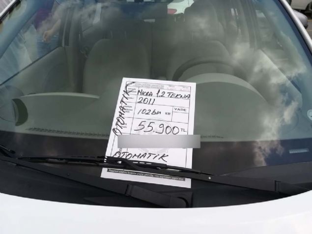 2011 NSSAN MCRA   <br><br>  55.900 TL                