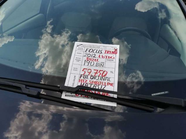 2012 FORD FOCUS   <br><br>  59.750 TL      