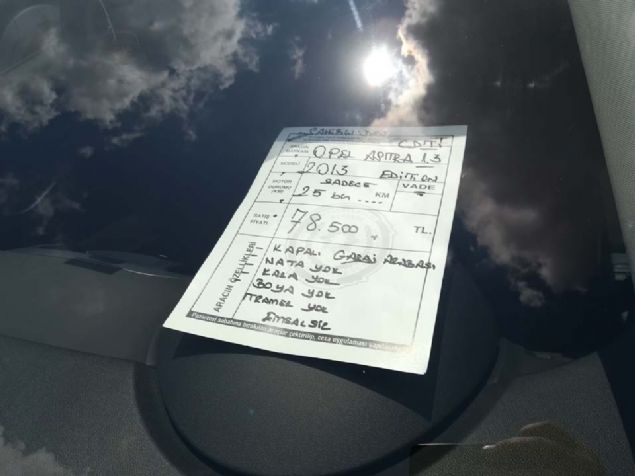 2013 OPEL ASTRA   <br><br>  78.500 TL          