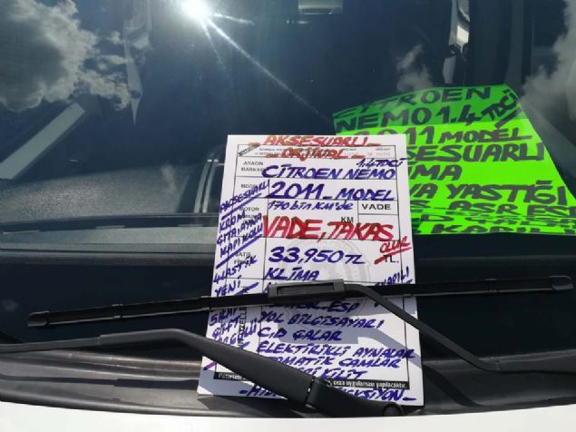 2011 CTROEN NEMO   <br><br>  33.950 TL                      
