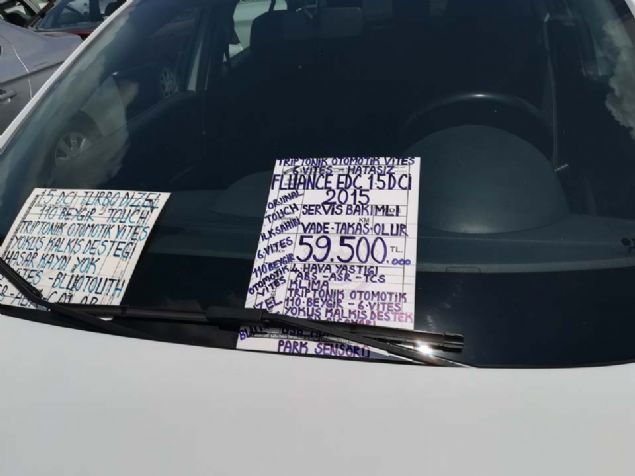 2015 RENAULT FLUENCE HDC   <br><br>  59.500 TL          