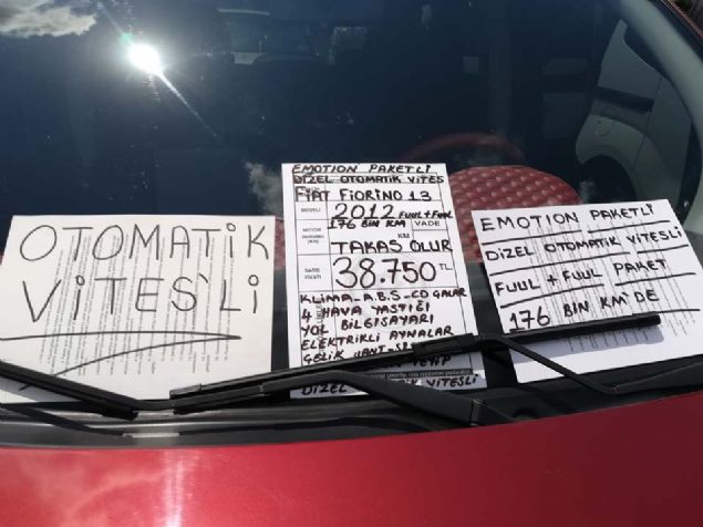 2012 FAT FORNO   <br><br>  38.750 TL                   