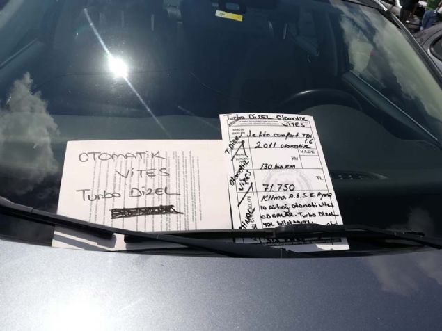 2011 VOLKSWAGEN JETTA   <br><br>  71.750 TL                       