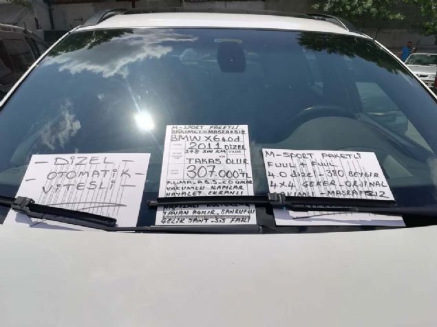 2011 BMW X6   <br><br>  307.000 TL                   