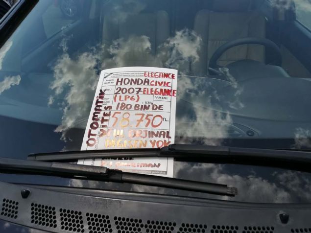 2007 HONDA CVC   <br><br>  58.750 TL      