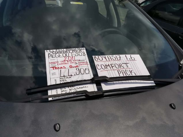 2011 PEUEGOT 308   <br><br>  44.900 TL                  