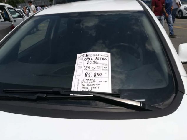 2016 OPEL ASTRA   <br><br>  85.850 TL       