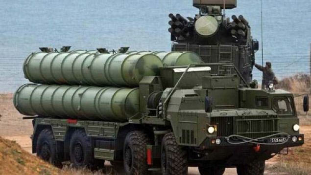 Gney Askeri Blge Hava Kuvvetleri ve Hava Savunma Ordusu'ndan gelen S-400 hava savunma fzesi taburunun muharebe ekipleri,      