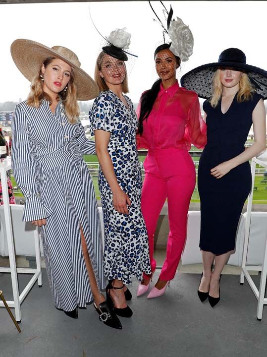 Tess Ward, Victoria Pendleton, Maya Jama ve Ellie Bamber 