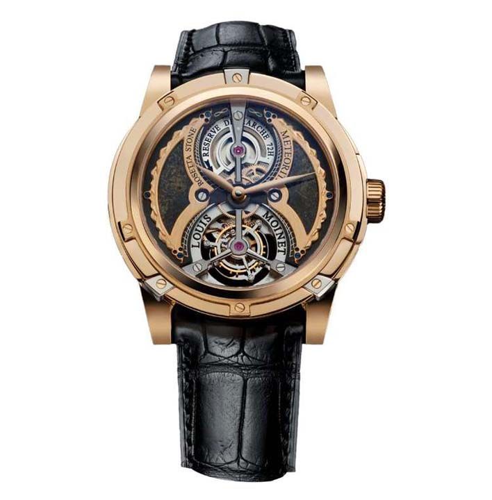 10. Louis Moinet Meteoris / 4.6 Milyon Dolar  <br><br>  En nadir saatlerden biri diyebiliriz iin bu model iin...  <br><br>  Sadece drt adet retilen bu saatin her bir modeli ay, Merkr ve asteroid gkta eklindeki paralardan yaplm.   <br><br>  En nemli zellii ise bu i ie gemi 4 saatin, mekanik gne enerjisiyle alyor olmas.   <br><br>  (Listelist) 