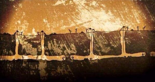 Karez kanal�n�n tarihini ve �imdiki �zelliklerini anlatmak �zere olu�turulan sergi, b�lgeyi ziyaret edenler taraf�ndan b�y�k ilgi g�r�yor.  