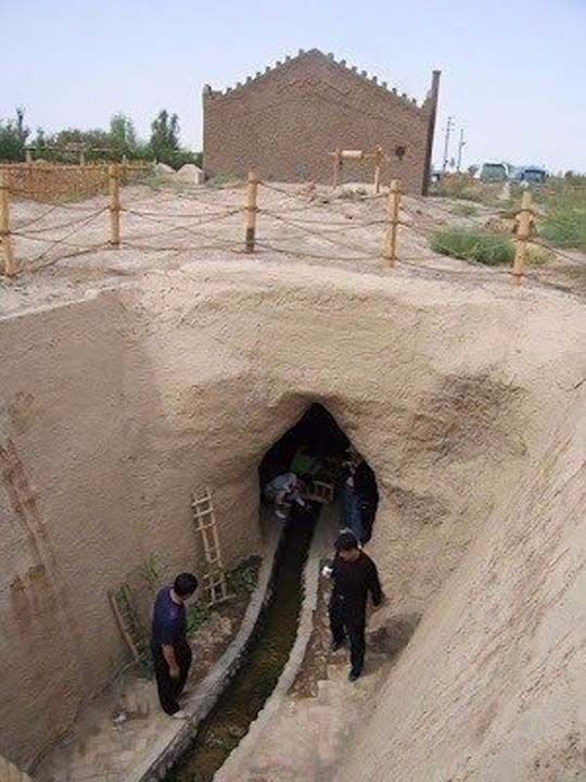 Bu kanallar bundan 2 bin 200 y�l �nce Uygur T�rkleri taraf�ndan yap�lm��.  